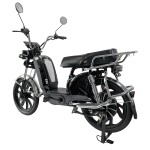Factory 22 Inch Household Electric Bike 800W Delivery Dual Spring shock absorption Electric Motorcycle 60V Lithium Battery